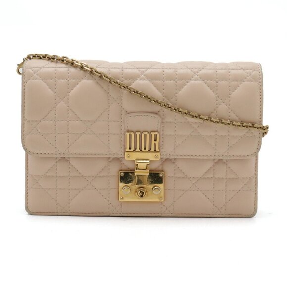 DIOR Pink Leather Clutch Bag - Picture 1 of 10